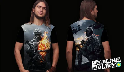 Футболки с полной запечаткой: Battlefield 4